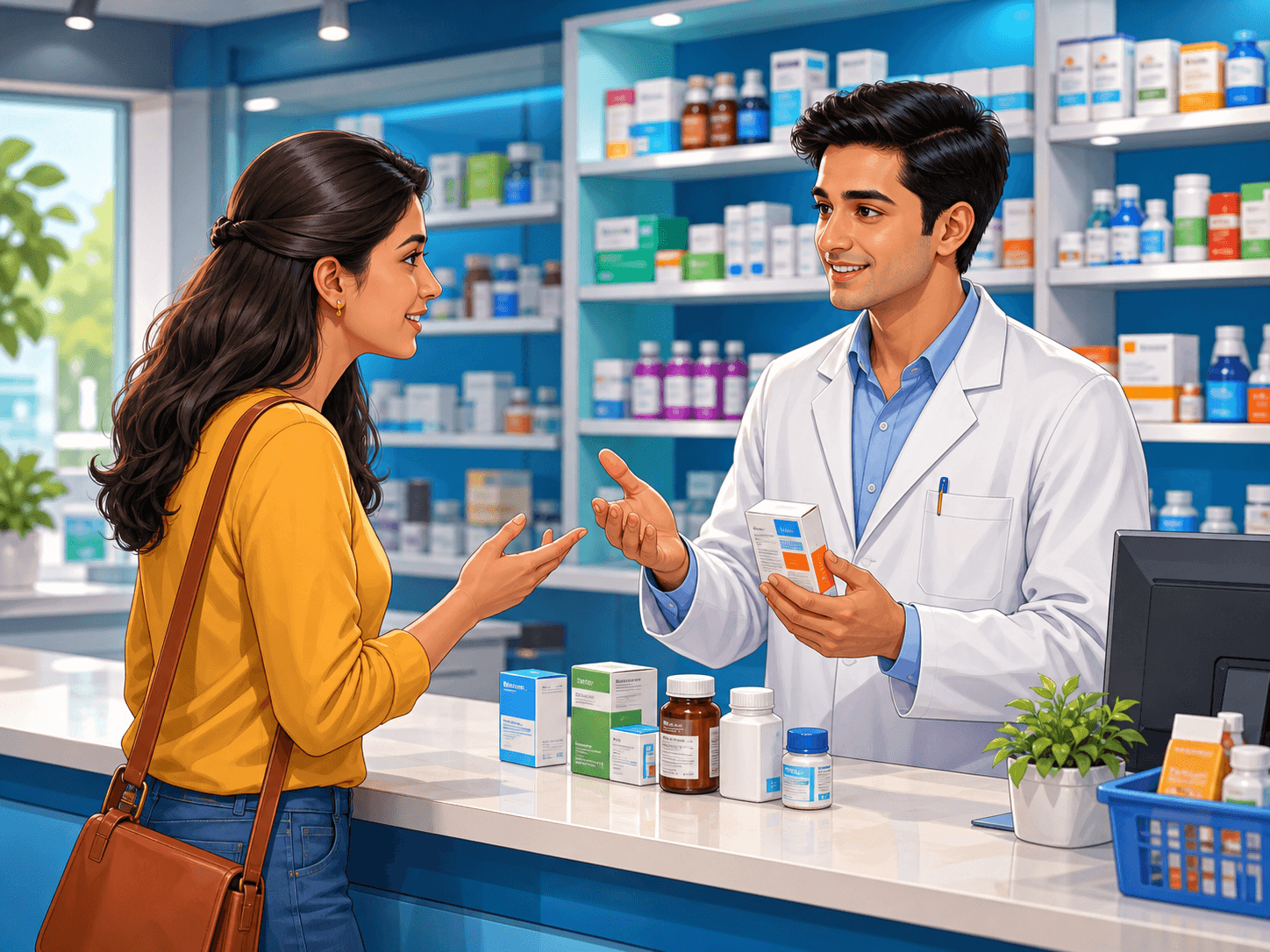 At the Pharmacy