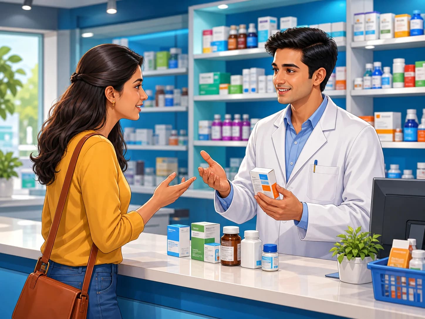 At the Pharmacy
